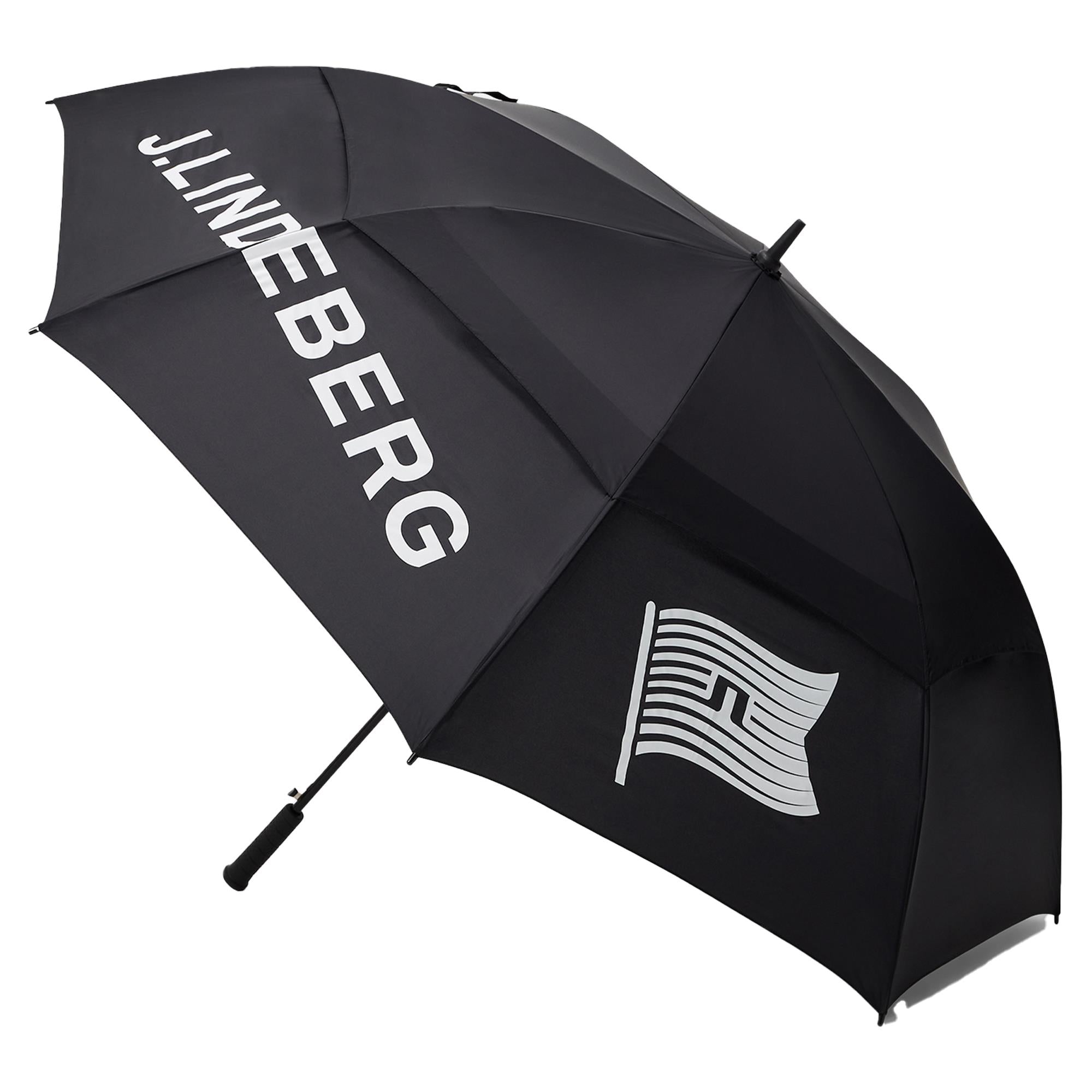 J Lindeberg Barrie Golf Umbrella Black